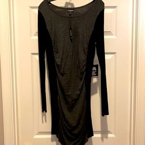 Black and Grey Express Dress brand new